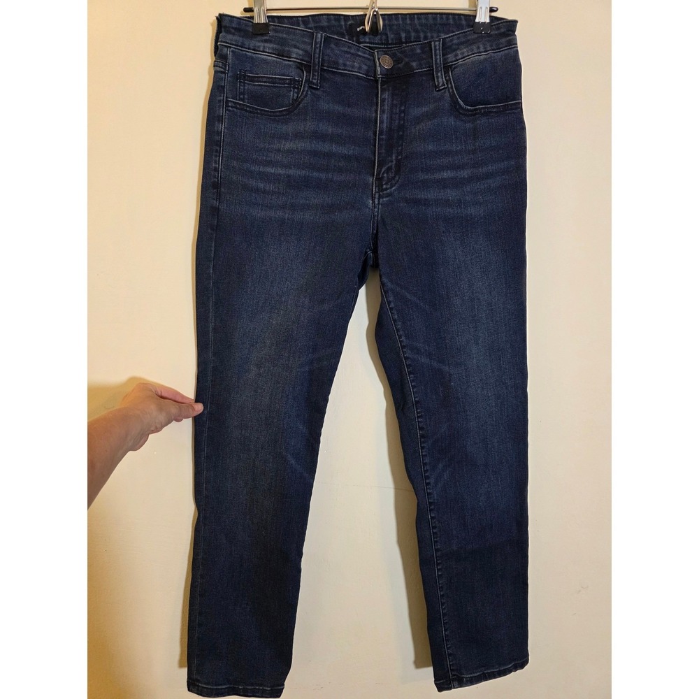 Express Mens Dark Wash Stretch‎ Denim Jeans 30x30 Blue EX005553